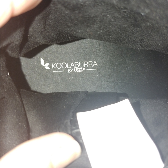 Koolaburra by UGG Lorelei Slouchy Ankle Boot Womens 5 Black Nubuck NWOB - Picture 9 of 10